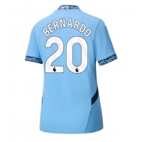 Manchester City Bernardo Silva #20 Replica Home Shirt Ladies 2024-25 Short Sleeve